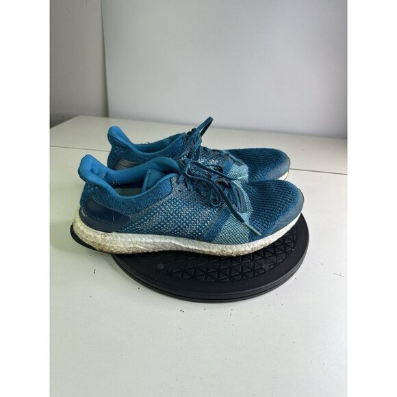Adidas Boost Men’s Green/ Turquoise Sz 10.5 US S80613 - Picture 1 of 10
